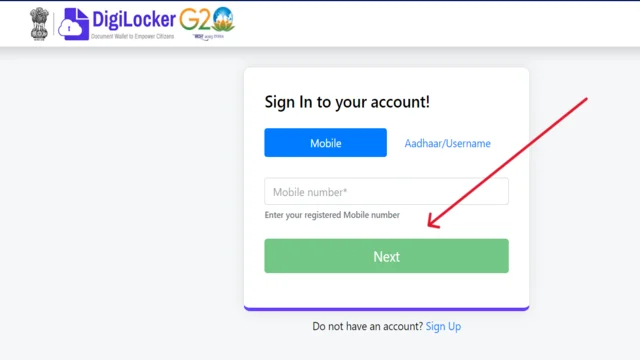 digilocker login