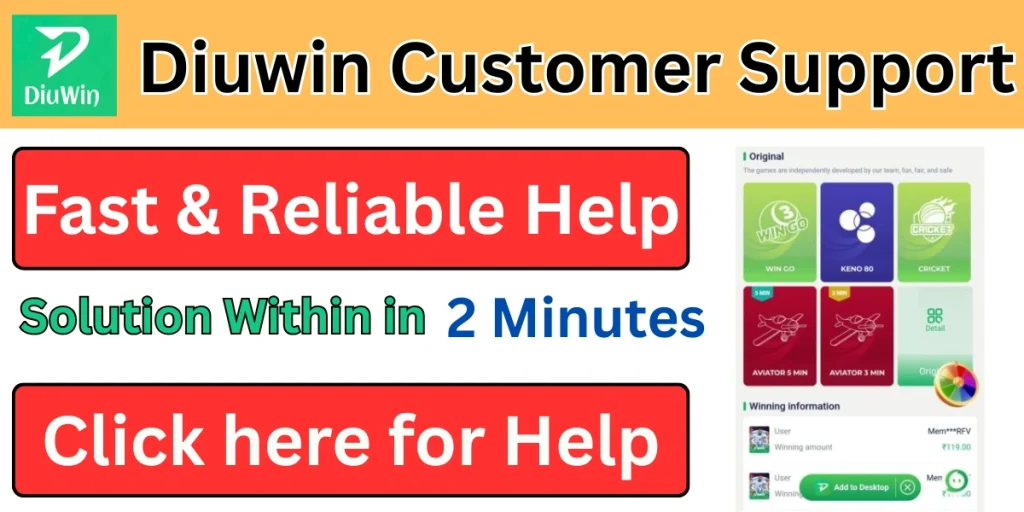 Diuwin Customer Support